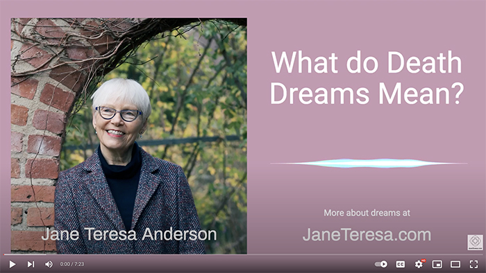 What do death dreams mean video