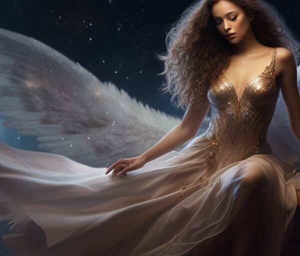 angel number 101010 mystical illustration