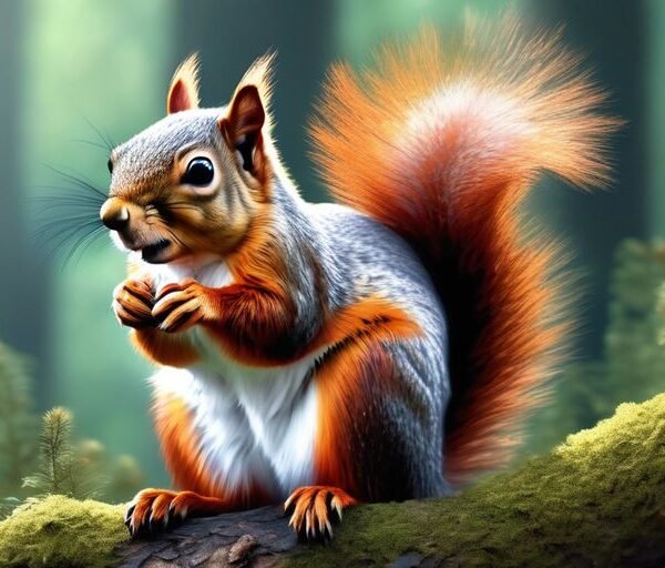 squirrel dream concept