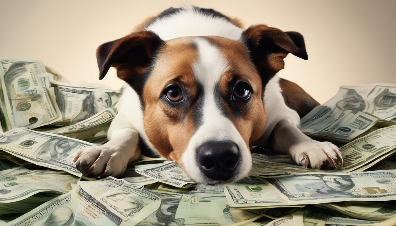 dog biting financial problems